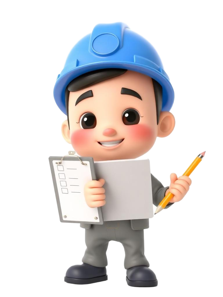 CADEN agent holding a clipboard